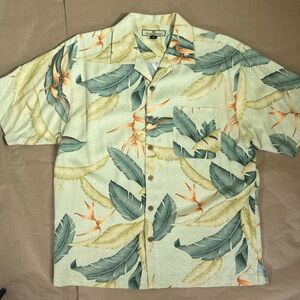 Tommy Bahama Men's Floral Print silk Shirt